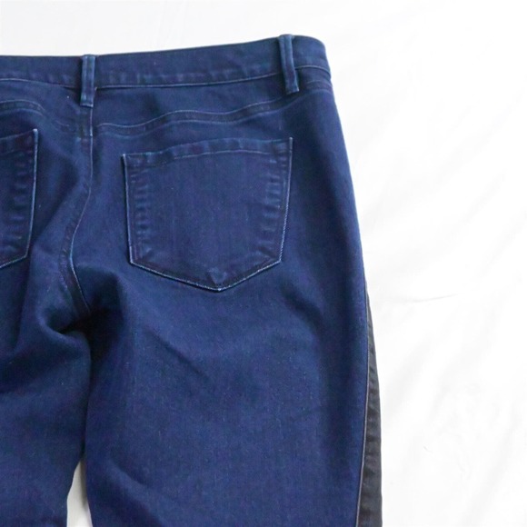 LOFT 30 / 10 Modern Skinny Dark‎ Rinse Stretch Denim Womens Jeans - Picture 5 of 7